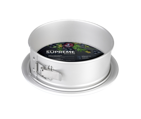 תבנית קפיץ SUPREME ANODIZED עם בסיס מחוזק – מגוון גדלים-תבנית קפיץ-Food Appeal-24X8 ס"מ-סופר הום