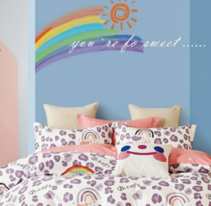 סט מצעים יחיד - דגם ביוטיפול BEAUTIFUL-סט יחיד-ARTEX HOME-סופר הום