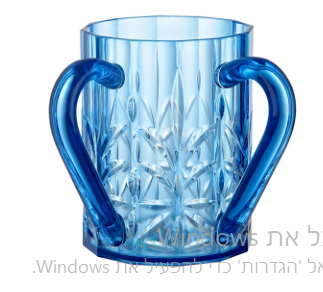 נטלה פלסטיק פוליקרבונט מעוצבת – מגוון צבעים-נטלה פלסטיק-GOLYAN-כחול-סופר הום