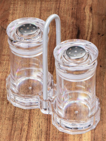 זוג מלחיות אקרילי עם מעמד KEREN-מלחיה-Cucina-סופר הום