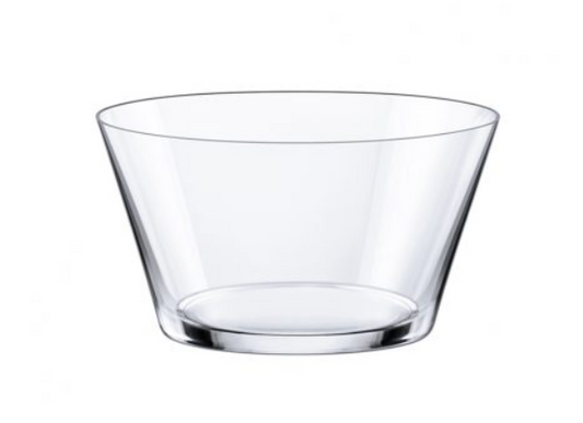 קערת זכוכית שקופה בעיצוב קונוס-קערות זכוכית-SUPERHOME סופרהום-סופר הום