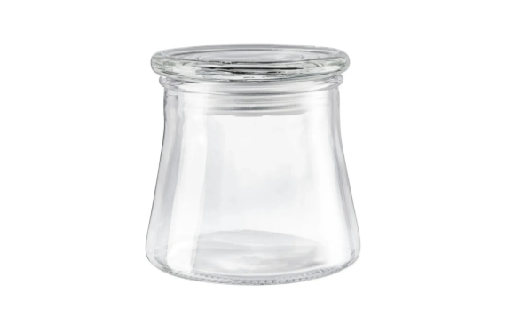 צנצנת זכוכית עם מכסה-צנצנת-SUPERHOME סופרהום-סופר הום