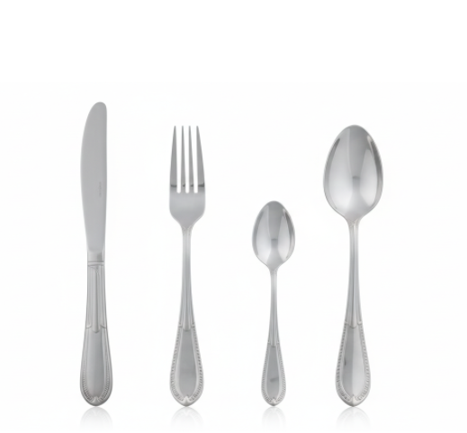 סט סכום 24 חלקים - דגם פנינה-סכו"ם כסוף-DREAM CHEF-סופר הום