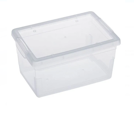 קופסת אחסון מפלסטיק - מגוון גדלים-קופסא-SUPERHOME סופרהום-2.1 ליטר-סופר הום