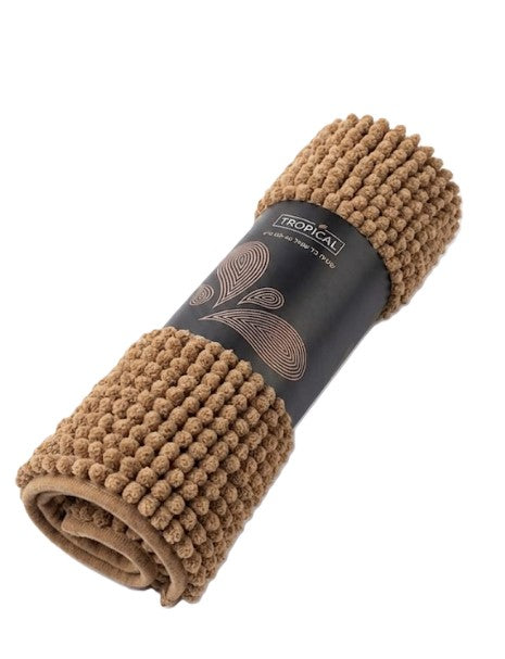 שטיח בד שניל 60×40 ס"מ - מגוון צבעים-שטיח בד-Tropical-חום-סופר הום