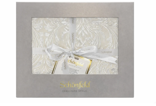 מפת שולחן דגם VENEZIA - מגוון מידות-מפת שולחן-Schonfeld Collection-155×350 ס״מ-סופר הום