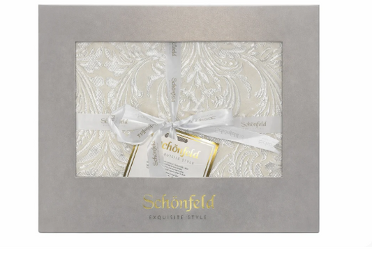 מפת שולחן דגם VENEZIA - מגוון מידות-מפת שולחן-Schonfeld Collection-155×350 ס״מ-סופר הום