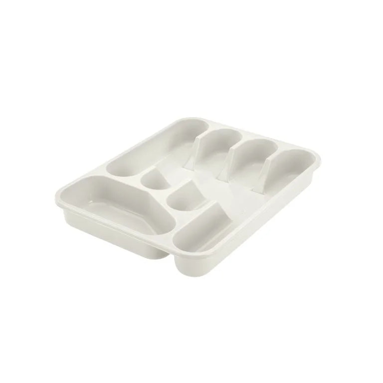 ארגונית לסכו"ם 32*26*5 ס"מ-מחלק סכומים-TONTARELLI-לבן-סופר הום