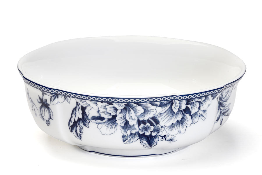 קערה לסלט BONE CHINA LIMOGES - מגוון גדלים-קערות פורצלן-GOLYAN-0.7 ליטר-סופר הום