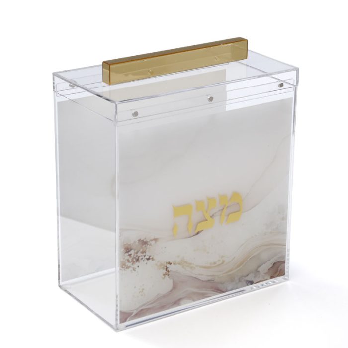 קופסה למצות מכונה אקריליק-מעמד למצות-GOLYAN-סופר הום