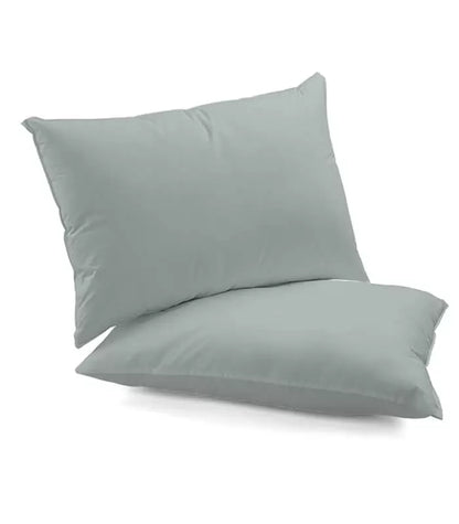 זוג ציפיות כותנה 50*70 ס"מ - מגוון צבעים-ציפיות-Via Home-לבן-סופר הום