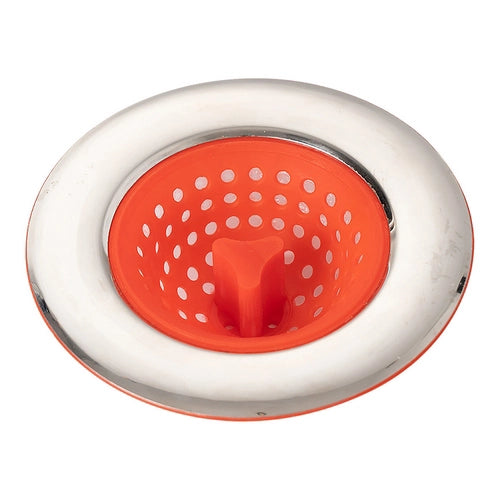 מסננת לכיור - סיליקון ונירוסטה-מסננת כיור-SUPERHOME סופרהום-סופר הום