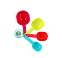 Load image into Gallery viewer, סט 4 כפיות מדידה-כפיות מדידה-Sharjah Coop-סופר הום
