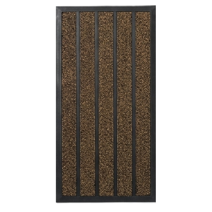שטיח כניסה פסים 45X75 - מגוון צבעים-שטיח פיויסי-ס.ז. מחנה יהודה-חום-סופר הום
