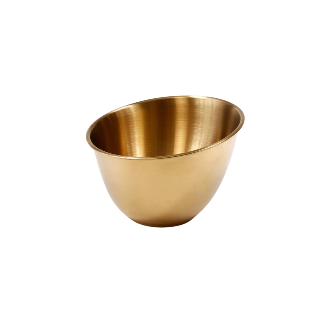 קערת הגשה מנירוסטה בגימור זהב-קערות מתכת-GOLYAN-סופר הום