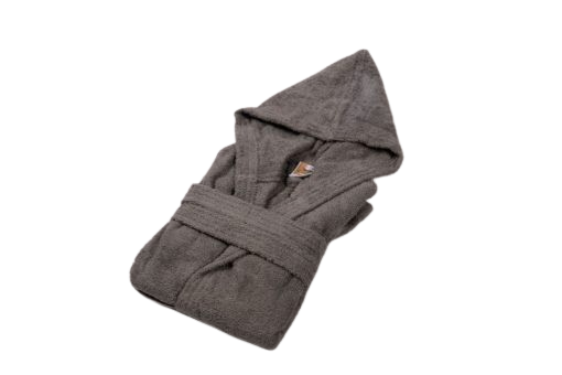 חלוק מגבת כותנה לילדים -במגוון צבעים-חלוק מגבת לילדים-Cotton Avenue-10-12 מידה-אפור-סופר הום