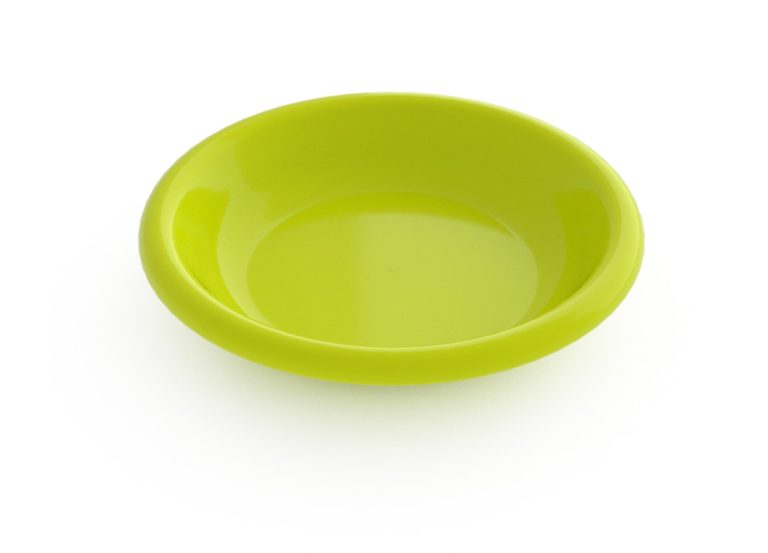 צלחת פלסטיק עמוקה - מגוון צבעים-צלחת פלסטיק-Tama Home-ירוק בהיר-סופר הום