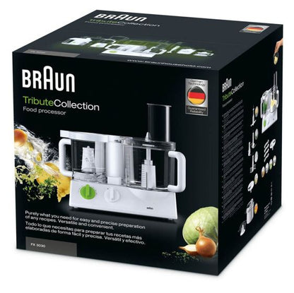 מעבד מזון בלנדר 600 וואט + 2 קערות FX3030-מעבד מזון-BRAUN-סופר הום