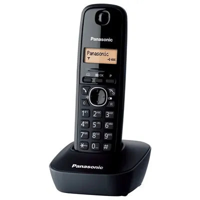 טלפון אלחוטי שחור/לבן דגם KXTG1611-טלפון אלחוטי-Panasonic-שחור-סופר הום