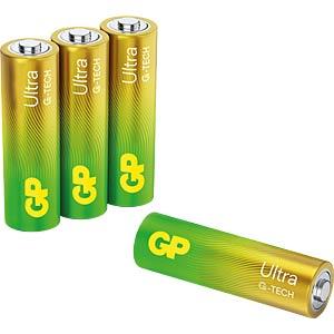 4 סוללות AA דגם Ultra Alkaline-בטריה-GP-סופר הום