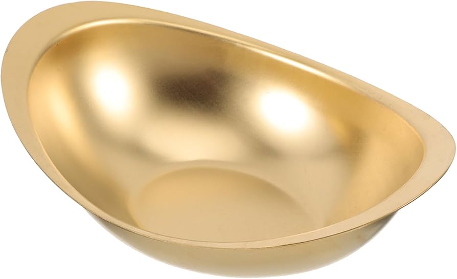 קערות נירוסטה - צבע זהב-קערות נירוסטה-GOLYAN-קטן - 11*16 ס"מ-סופר הום
