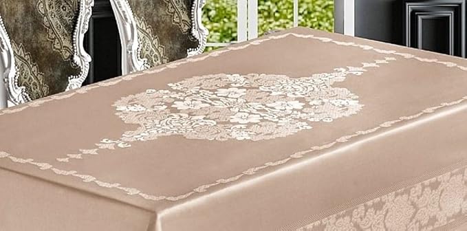 מפת שולחן דגם JUMBO בז' ב3 אורכים-מפת שולחן-SUPERHOME סופרהום-4 מטר-סופר הום