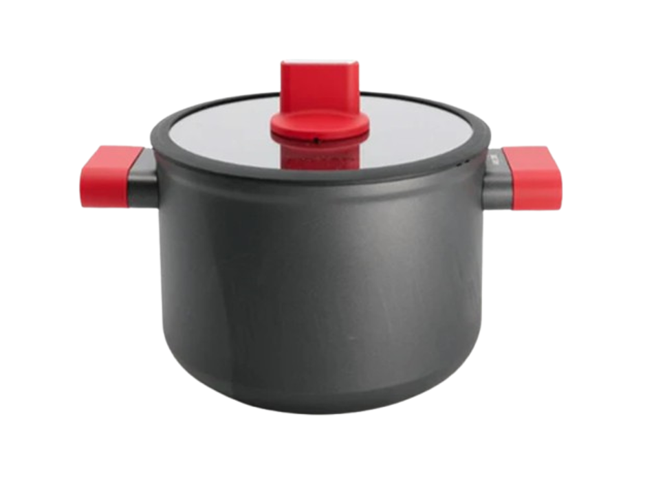 סיר בישול עם מכסה 24 ס''מ 5.5 ליטר Soltam Cube-סירי אלומיניום-Soltam סולתם-סופר הום