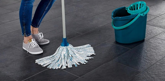 סט ניקוי לשטיפת רצפות-מופ-Leifheit-סופר הום