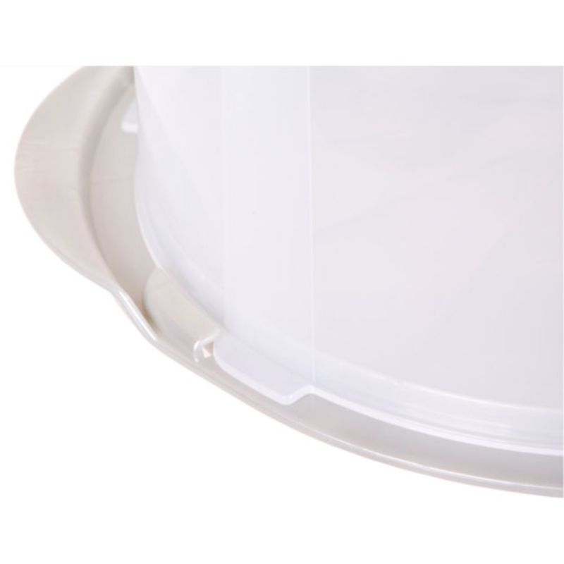 פעמון עוגה עגולה יוקרתי שקוף 30/18 ס''מ עם ידית נשיאה נוחה-פעמון לעוגה עגולה-SUPERHOME סופרהום-סופר הום