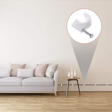 Load image into Gallery viewer, מהדקי כבל 7 מ"מ-וו תלייה לקיר-Home smart-סופר הום
