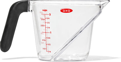 כוס מדידה אקרילי 0.5/0.25 ליטר-כוס מדידה-OXO-0.5 ליטר-סופר הום