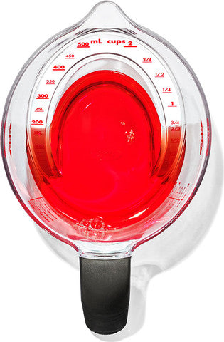 כוס מדידה אקרילי 0.5/0.25 ליטר-כוס מדידה-OXO-0.5 ליטר-סופר הום