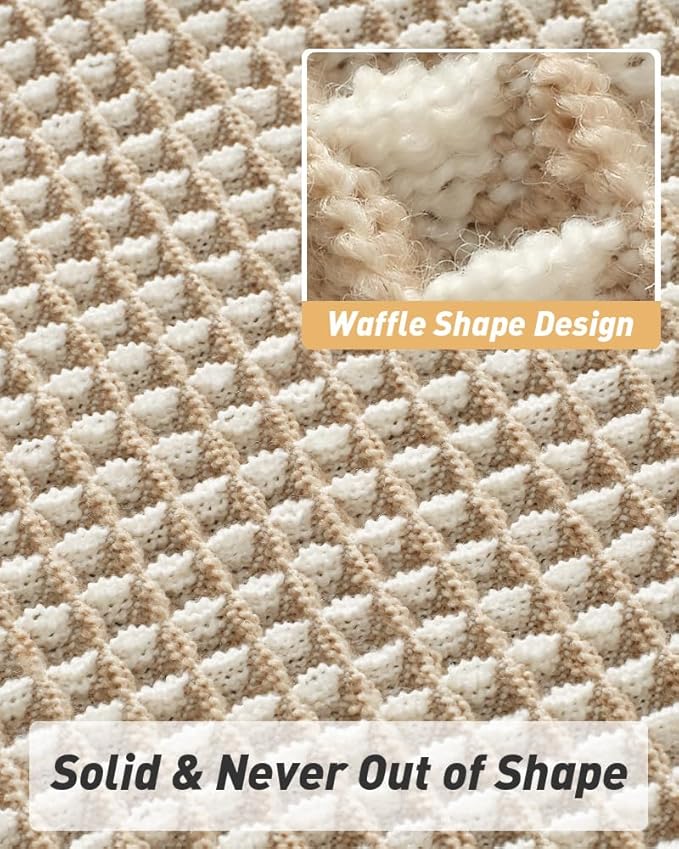 שטיח אלגנטי טקסטורת וופל - 3 דוגמאות-שטיחי אמבטיה בד-סקטור אפיקים-סופר הום