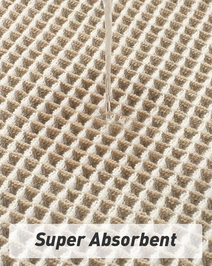 שטיח אלגנטי טקסטורת וופל - 3 דוגמאות-שטיחי אמבטיה בד-סקטור אפיקים-סופר הום