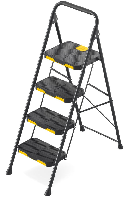 סולם קומות מתכת מחוזק - 3 קומות/4 קומות-סולם-ItalPlast-3 קומות-סופר הום