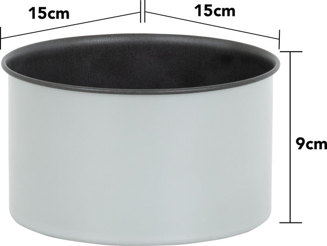 תבנית אפייה עגולה גבוהה 15\23\25 ס"מ Push Pan-תבניות מתכת-SUPERHOME סופרהום-קוטר - 15 ס"מ-סופר הום