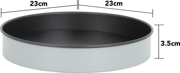תבנית אפייה עגולה גבוהה Push Pan - מגוון גדלים-תבניות מתכת-SK Insight-25*25*3.5 ס"מ-סופר הום