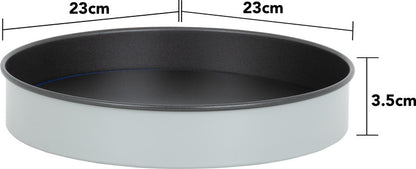 תבנית אפייה עגולה גבוהה Push Pan - מגוון גדלים-תבניות מתכת-SK Insight-25*25*3.5 ס"מ-סופר הום