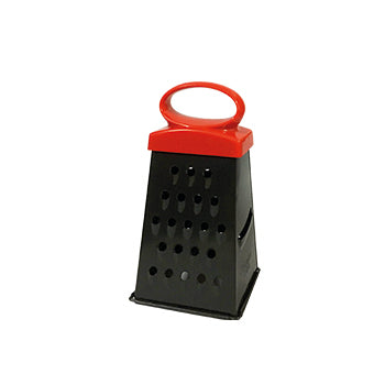 מגרדת מיני 4 דפנות 12 ס"מ אדום \ שחור NONSTICK-פומפייה-Food Appeal-שחור-אדום-סופר הום