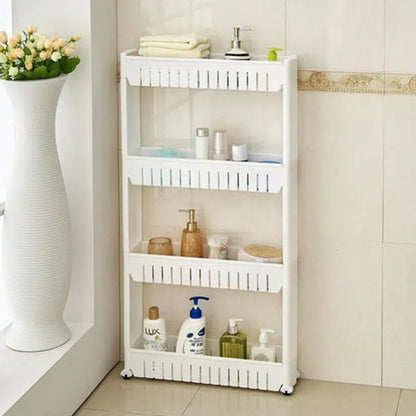 עגלת שרות צרה - 3/4 קומות-עגלת אחסון-Cucina-3 קומות-סופר הום