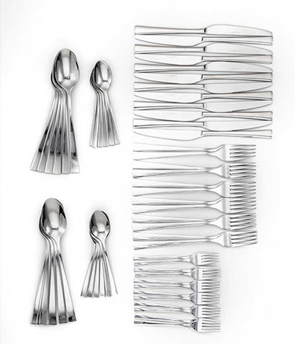 SYMPHONY סט סכו"ם נירוסטה 60 חלקים - דגם-סכו"ם כסוף-Food Appeal-סופר הום