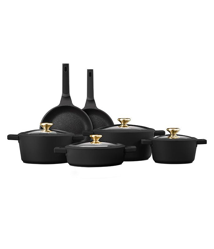 סט סירים 10 חלקים - BLACKBERRY GALAXY שחור-סט סירים-Food Appeal-סופר הום