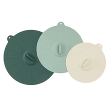 טען תמונה לצפייה בגלריה, סט 3 מכסי סיליקון 21, 25, 29 ס&quot;מ מעורב צבעים מבית Cook Joy-מכסה טיגון-Food Appeal-סופר הום
