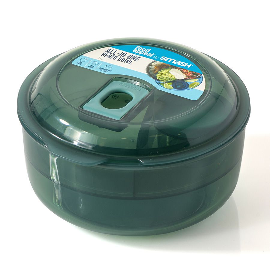 קופסת אוכל עגולה לסלט 1.8 ל'-קופסאות מטבח פלסטיק-Food Appeal-סופר הום