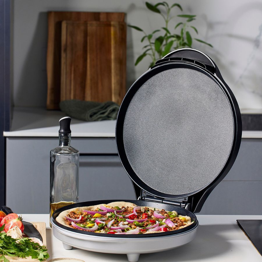מכשיר בישול רב-תכליתי ANYCOOK אדום - 32 ס"מ-סיר טיגון חשמלי-Food Appeal-סופר הום