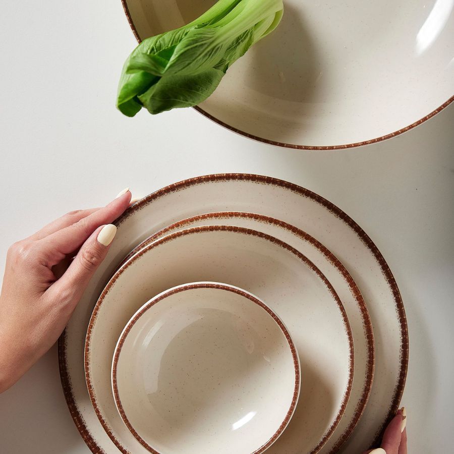 קערית מלמין 14 ס"מ קרם-קערית-Food Appeal-סופר הום