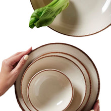 Load image into Gallery viewer, קערת הגשה מלמין 30.5 ס”מ קרם CASUAL-קערות פלסטיק-Food Appeal-סופר הום
