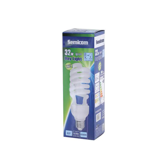 נורת ECO EL 32W אור יום-נורה-Semicom-סופר הום