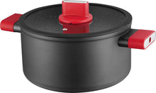 Load image into Gallery viewer, סיר בישול עם מכסה 28 ס&#39;&#39;מ 6 ליטר Soltam Cube - צבע צבעוני-סירי אלומיניום-Soltam סולתם-סופר הום
