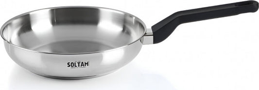 מחבת נירוסטה סולתם 26 ס"מ דופן מעוגלת - סדרת אלון-Soltam סולתם-סופר הום